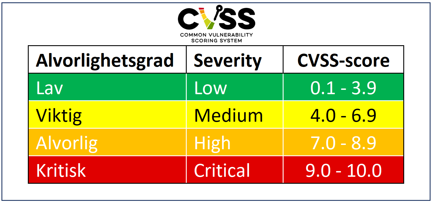 CVSS Rating